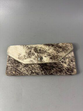 Beaudin - Large Wallet | Hair on Hide: Brindle